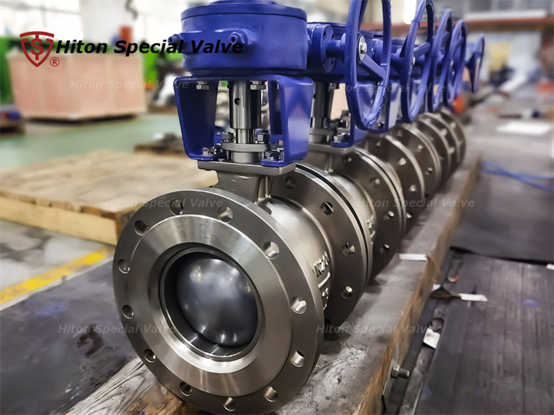 Segmented ball valve