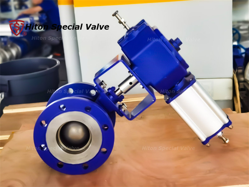 Segmented ball valve