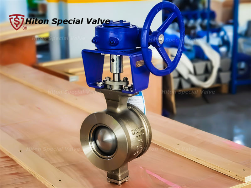 V port ball valve