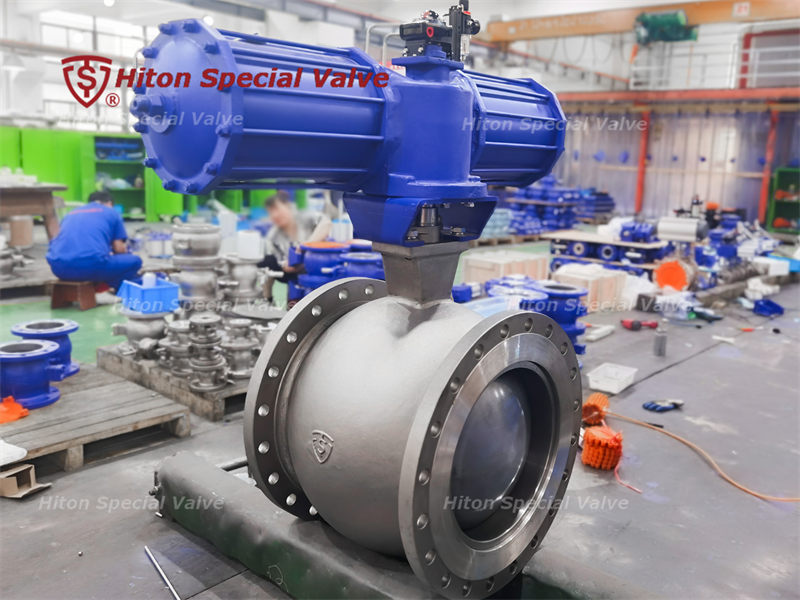 V-Port ball valve