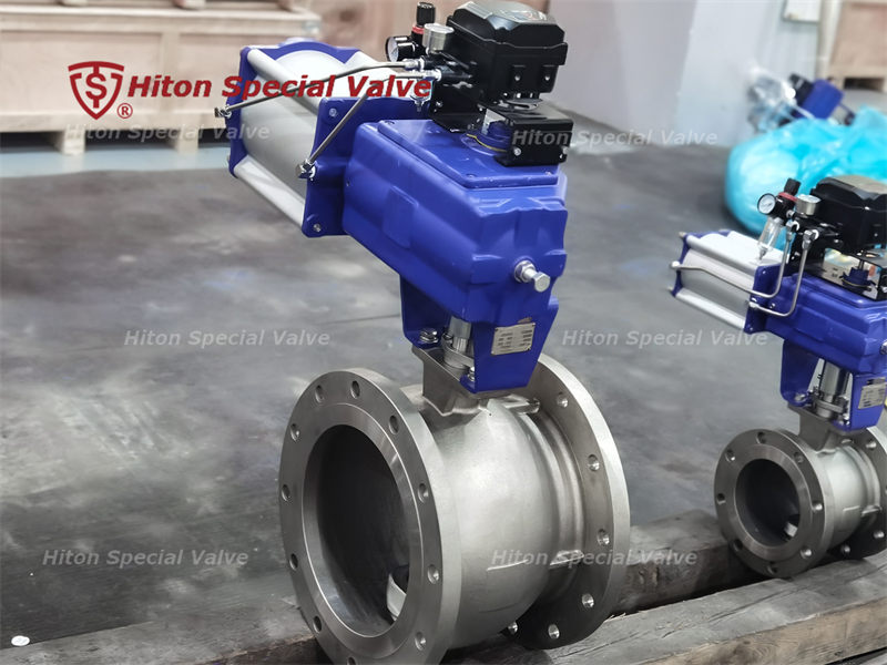 V-Port ball valve