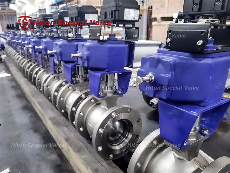 V-Port ball valve