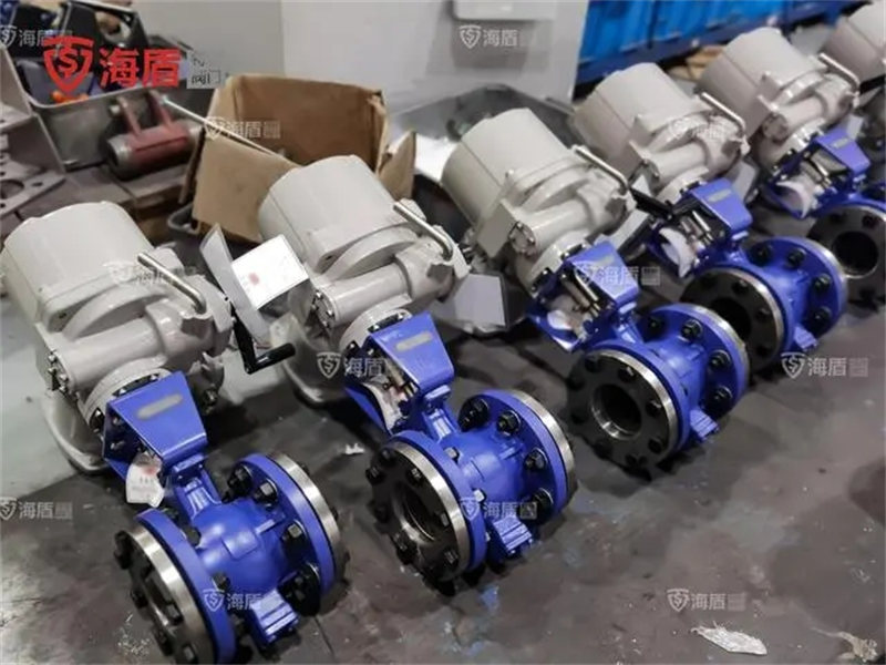 V-port ball valves