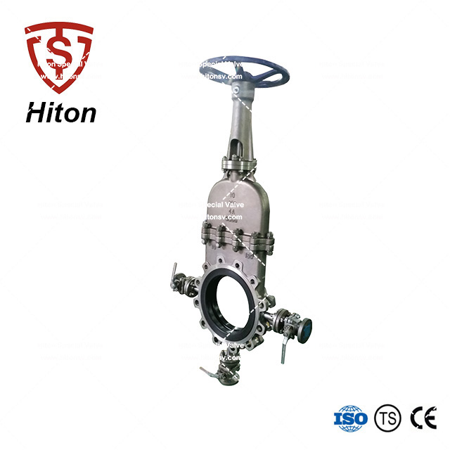 Manual Stainless Bonneted Knife Valve