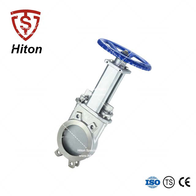 Flange-less Knife Edge Gate Valve