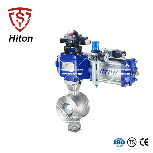 Stainless V port Ball Valve