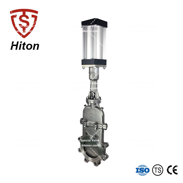 Pneumatic Bonneted Knife Gate Valve